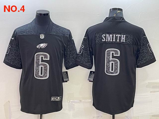 Men's Philadelphia Eagles #6 DeVonta Smith Jersey NO.4;